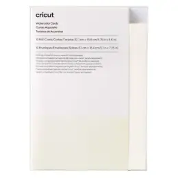 Cricut Watercolor Cards White 10pk R40 CC 2009985 (Each)