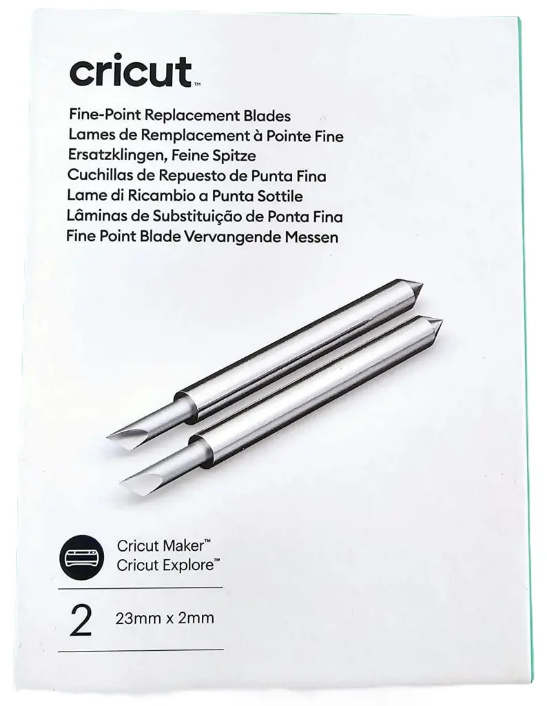 Cricut 2007457 - CC Explore/Maker Fine-Point Replacement Blades 2pkt (Each)
