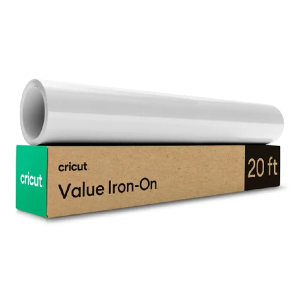 2010892 - Cricut Volume Iron-On White 12In x 20ft (6m)