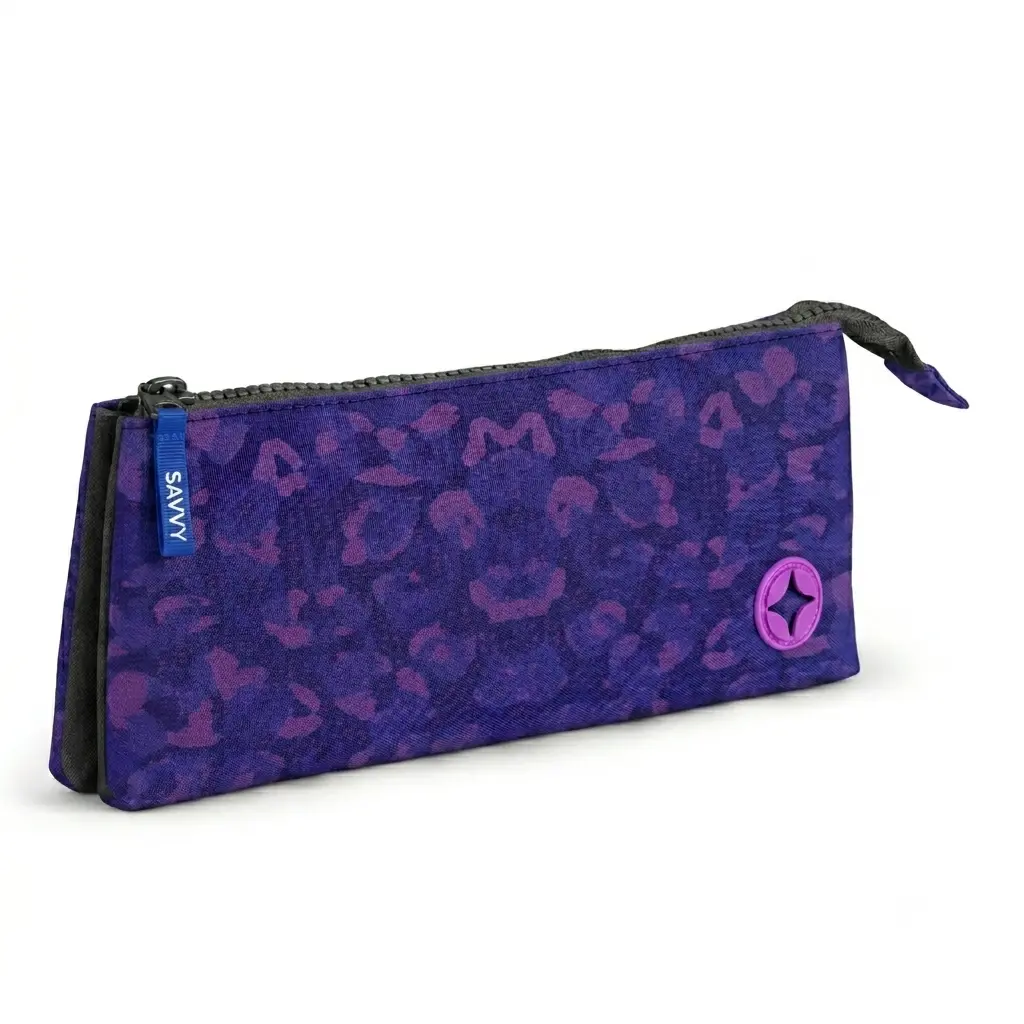 Savvy Double Decker Pencil Case - Peyton