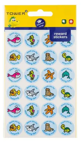 Tower Thank You Stickers Tttr20S03 (72 Labels)