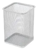 Kenzel waste paper bins wire mesh round DLD01-159-8 (Per 1) - Silver image