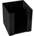 Disa memo paper cube holders plastic assorted colours DES32 (Per 1) - Black image