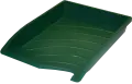 Bantex optima plastic letter tray stackable A4 single B9862 (Per 1) - Green image