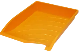 Bantex optima plastic letter tray stackable A4 single B9862 (Per 1) - Orange
