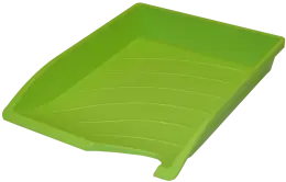 Bantex optima plastic letter tray stackable A4 single B9862 (Per 1) - Lime
