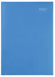 A4 PAGE-A-DAY - PADDED / PERIMETER STITCHED - Turqouise
