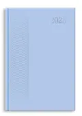 SAD A5 Page-A-Day Diary Padded Printed Caselining Matt Laminated Spot Gloss - Baby Blue image