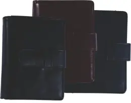 SAD AGENDA Planner Classic A5 Page a Day Leather SAD501 - Navy Blue
