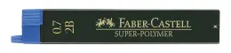 FABER CASTELL Pencil Leads 0 7mm 9067 A120700 Tube 12 - 2B