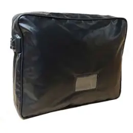 PVC Mail Bags, 360x460mm (With 75mm Gusset) - Black