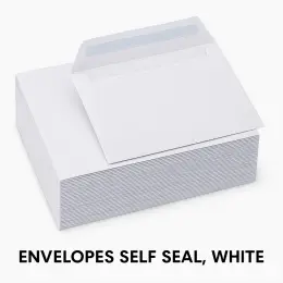 Envelopes Self Seal, White