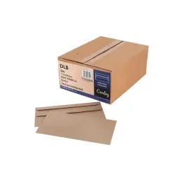 Primeline window envelopes self seal white DLB 110mm x 220mm box 500 ENB92SEWW