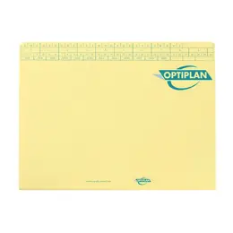 OPTIPLAN Files Tokai LW with Flap A4 170gsm (Pack 100) - Yellow