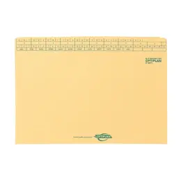 OPTIPLAN Mediumweight Files Tokai 170gsm (Pack 25) - Maize