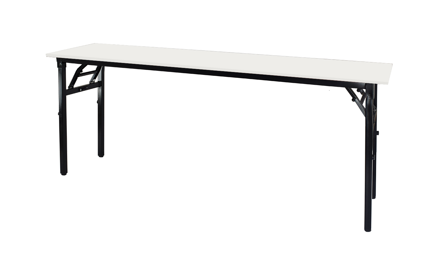 Folding Table-Melamine Top 1800x450 - White Melamine | Waltons