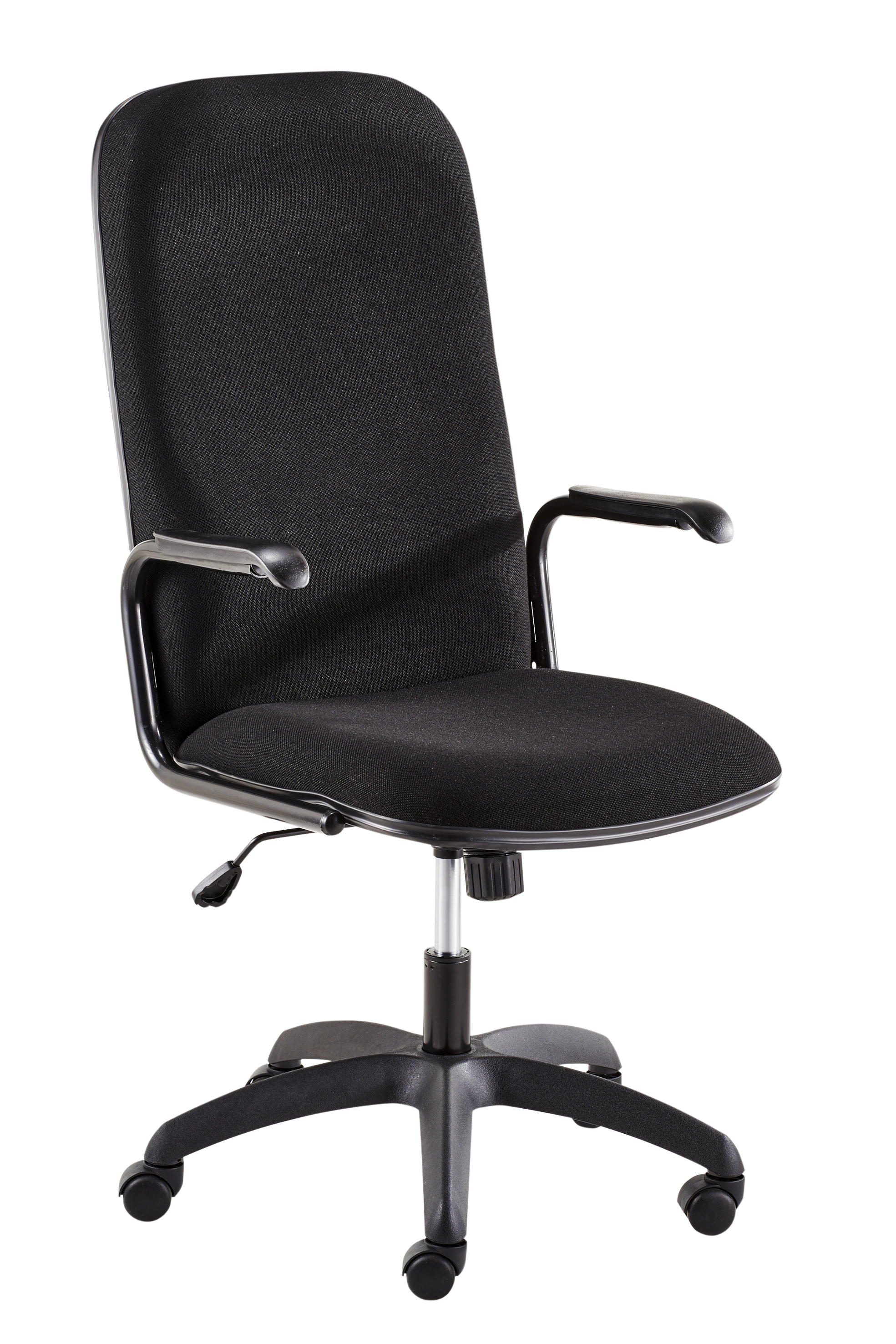 【限定割引中！！】if  swivel chair【新品・未使用】 PEZA H/B Chair Swivel & Tilt Incl Gas and Black Epoxy Armrest