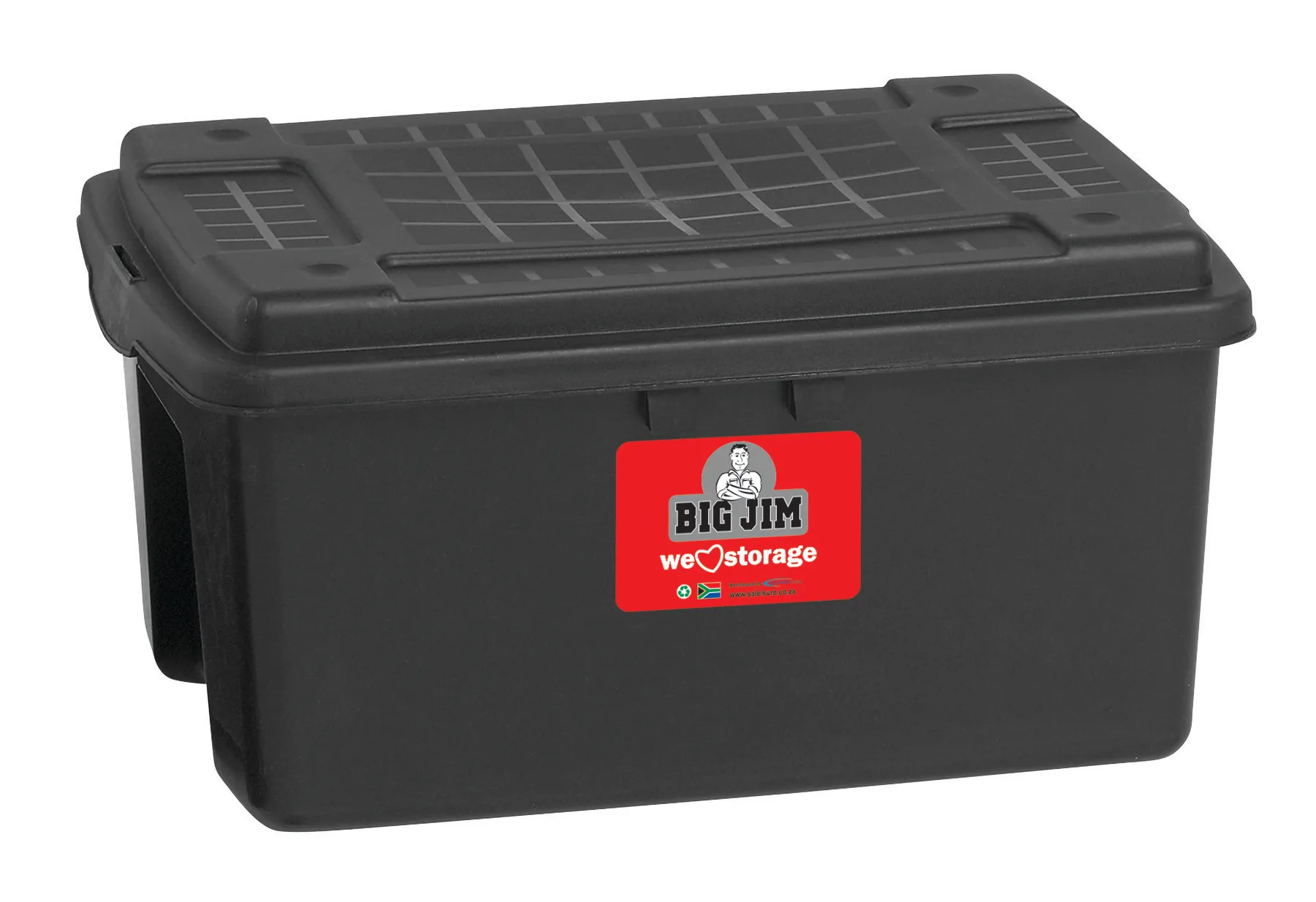 Big Jim Black Storage Box - 25 Litre (JO1000-BL) | Waltons