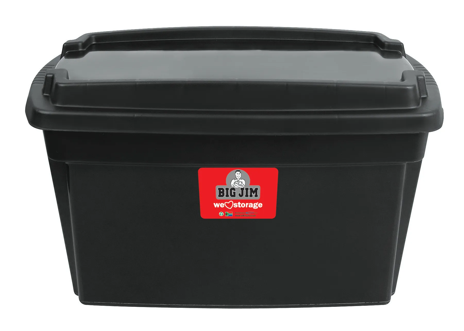 Big Jim Black Storage Box - 30 Litre (JO0940-BL) | Waltons