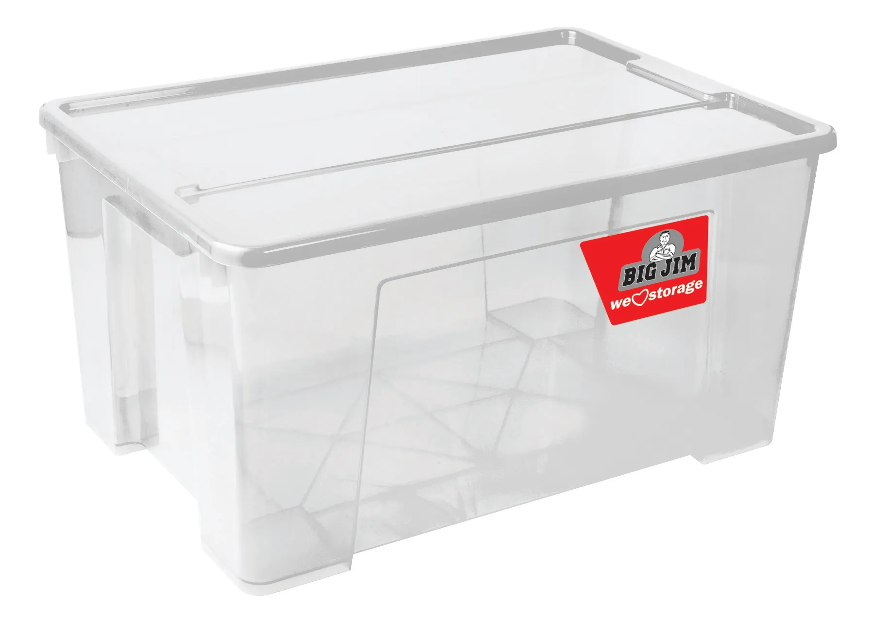 Big Jim 47 Litre Alpha Clear Storage (JO0925-CL) | Waltons