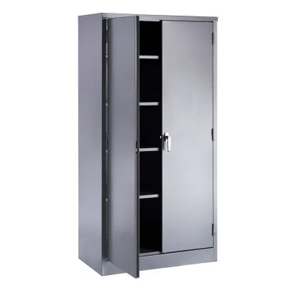 Stationery Cupboard 1800Hx900Wx450D-4 Shelves - Hammer Grey | Waltons