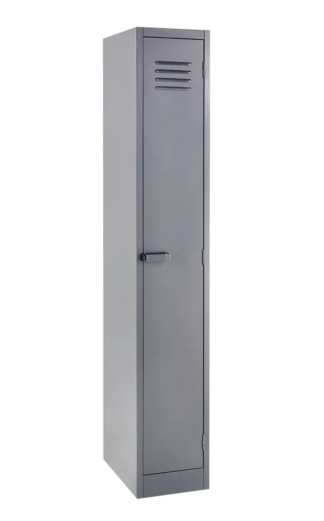 Locker, 1 Compartment (1800Hx300Wx450D) - Hammer Grey