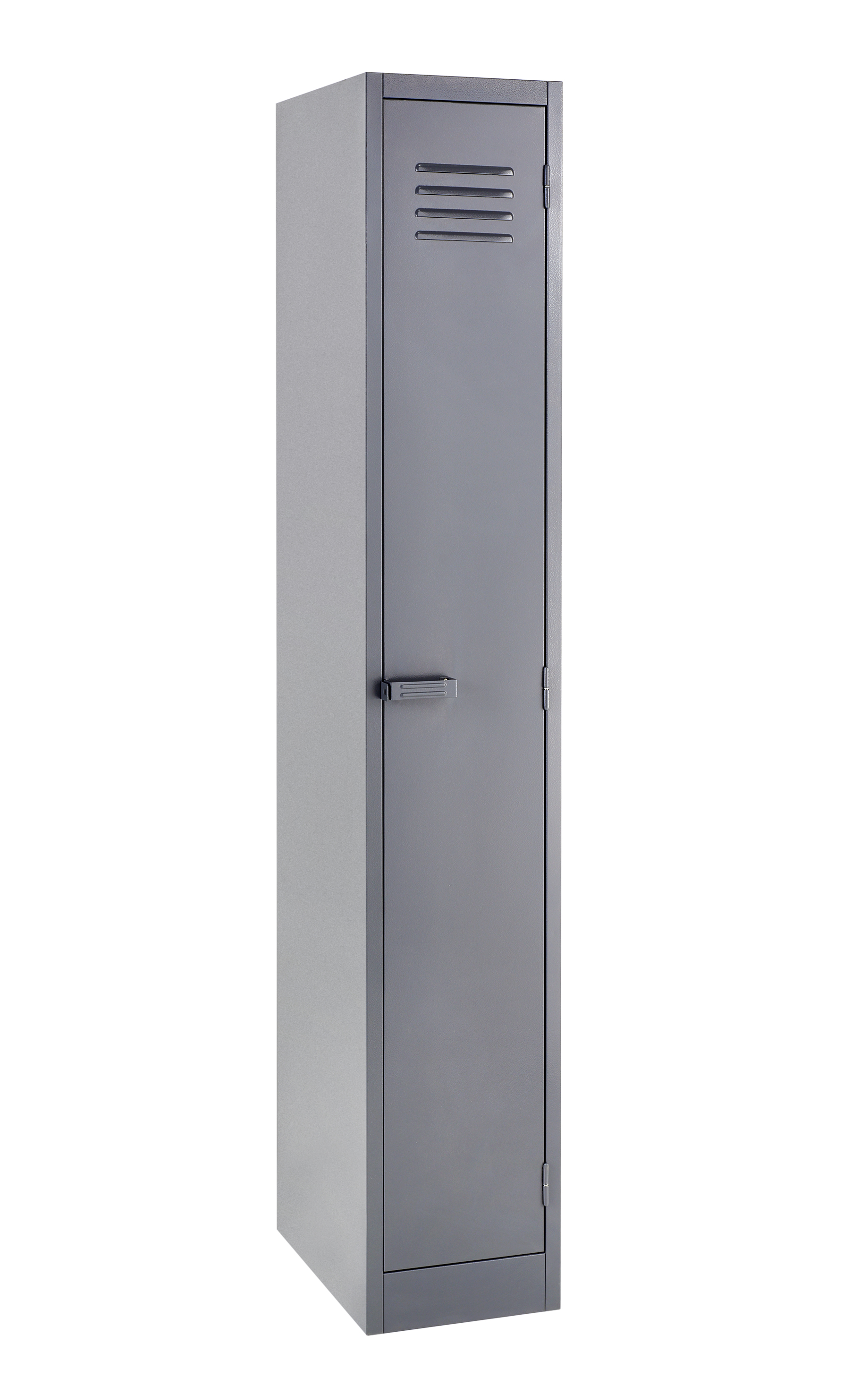Single Compartment Locker 1800Hx300Wx450D - Hammer Grey | Waltons