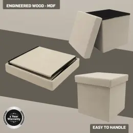 Dreambox Ottoman with Storage - Natural