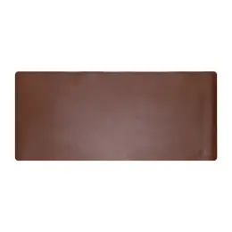 Everfurn Prime Faux Leather Desk Mat - Brown