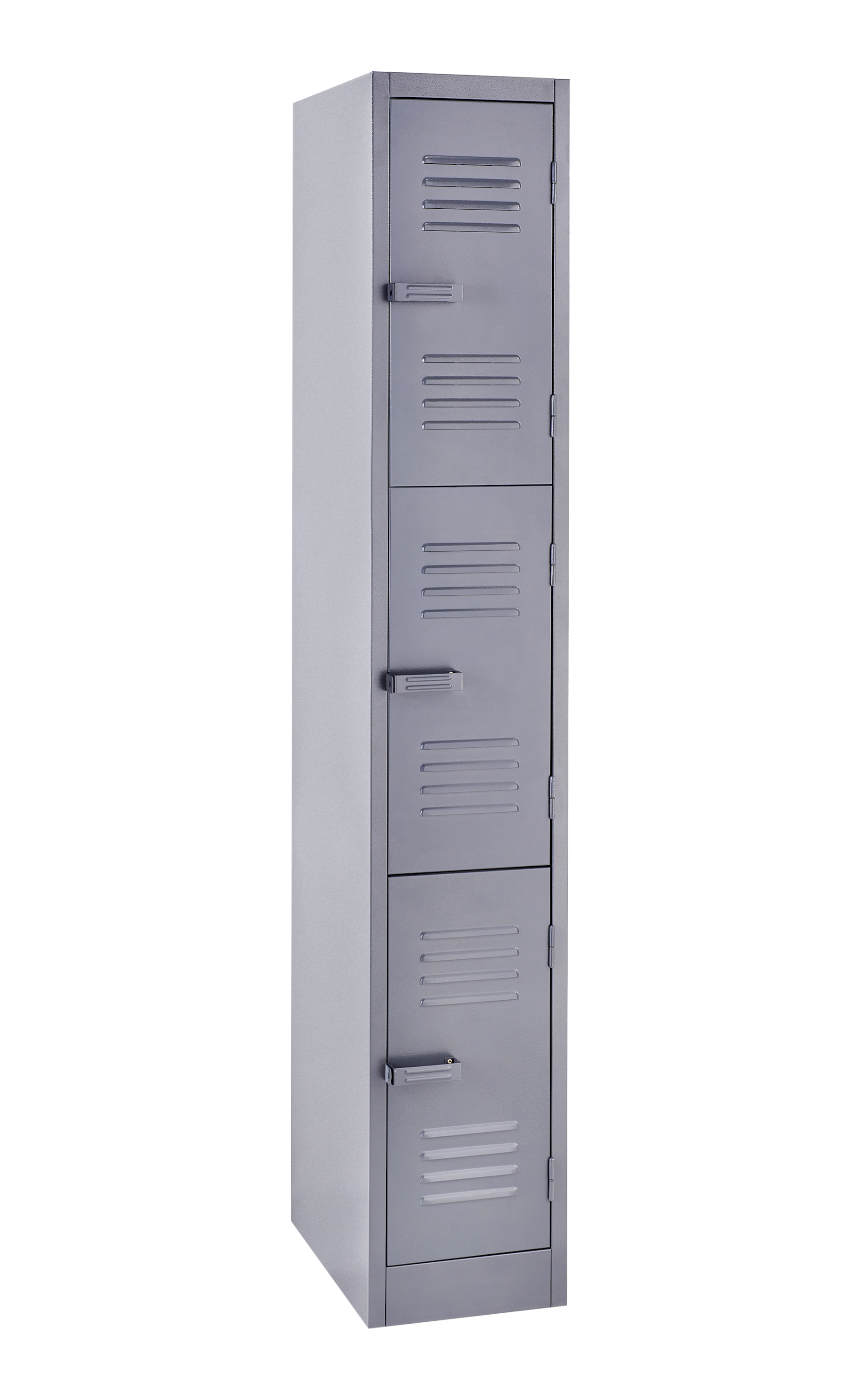その他 vaultroom FREE size 3 Compartment Locker 1800Hx300Wx450D - Hammer Grey | Waltons