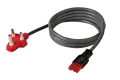 Input Cable 3 Meters-Dedicated Power - Krost Black image
