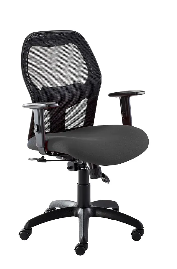 Xenon Mediumback Chair Full Synchro Mecanism Nylon Base 2D Adj