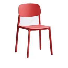 Todd 4 Legged Polypropylene Chair (Each) - Red
