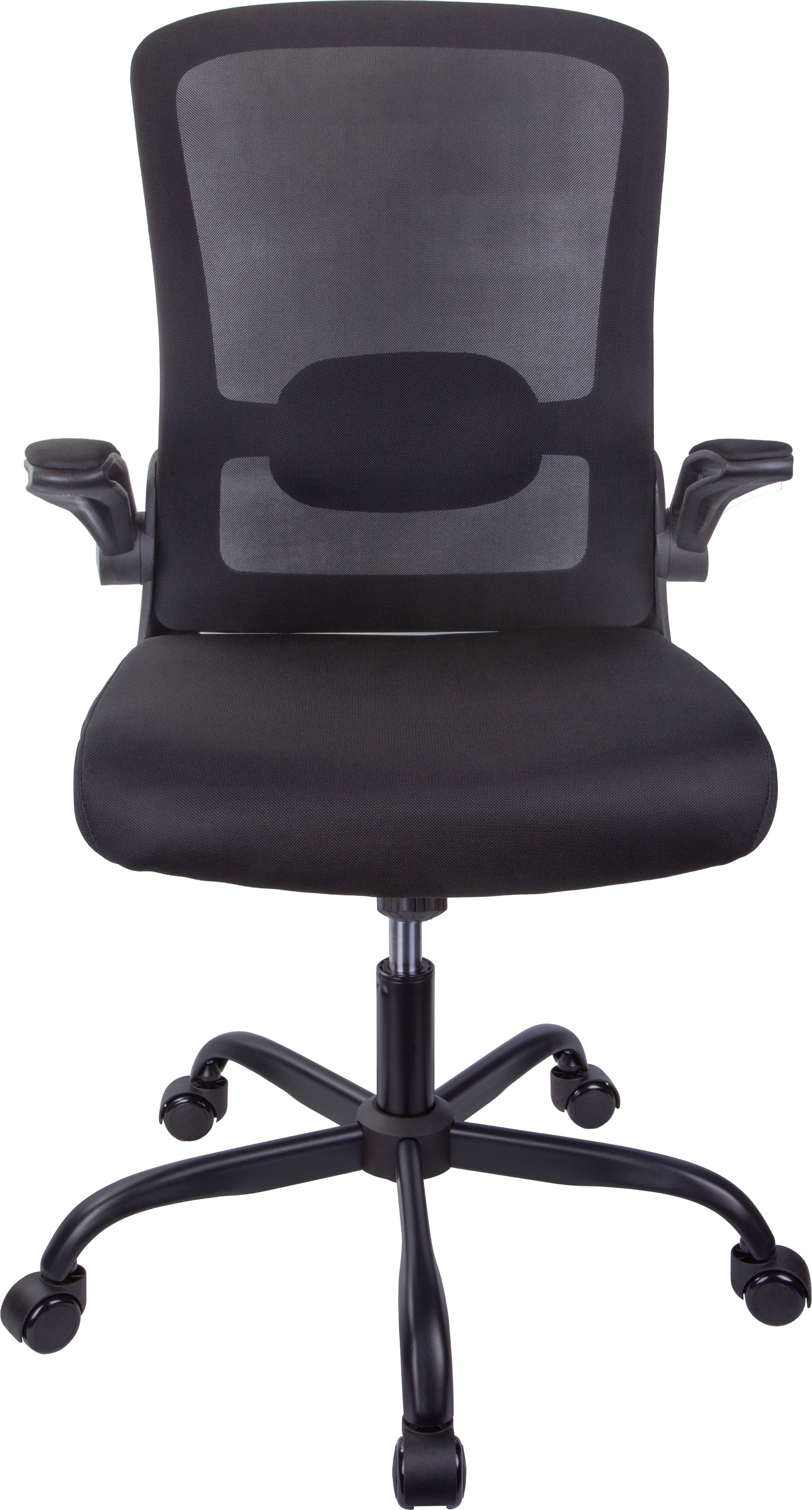 Como Midback Black Operators Chair with Mesh & Upholstery (Each