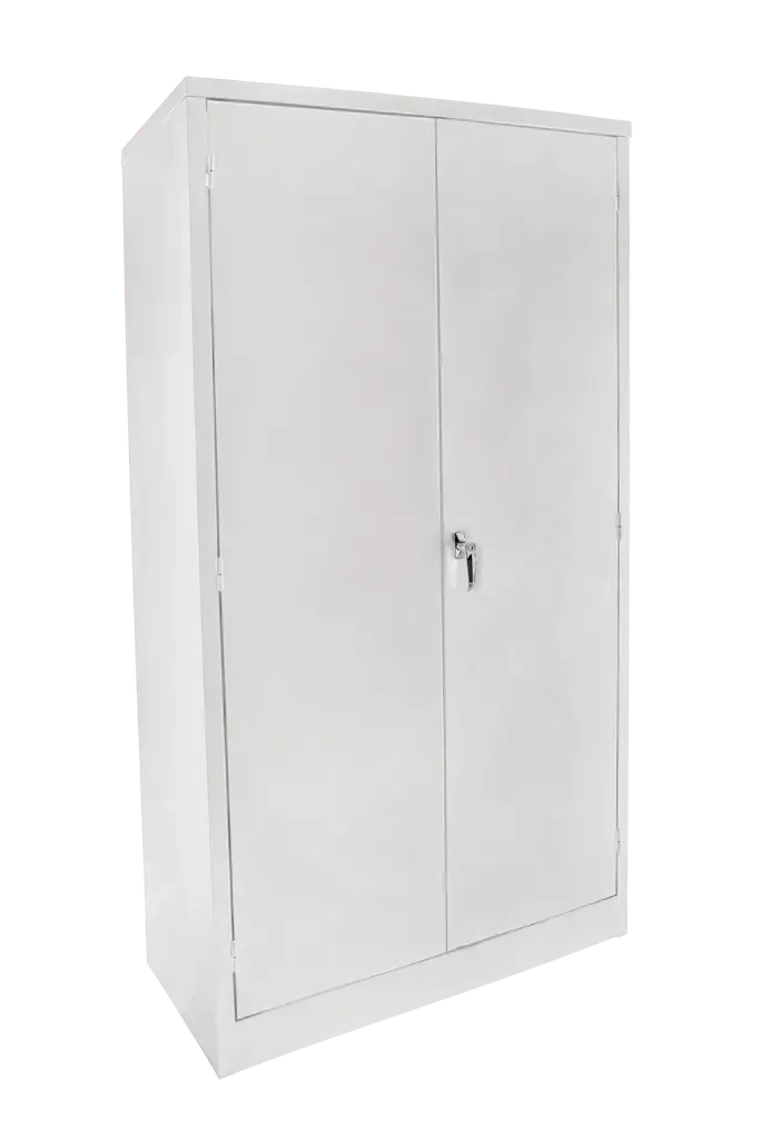 Stationery Cupboard, 4 Shelves (1800Hx900Wx450D) - White