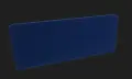 Solid Rectangular Desk Base Screen - 1200 x 500(H) - Contract Blue image