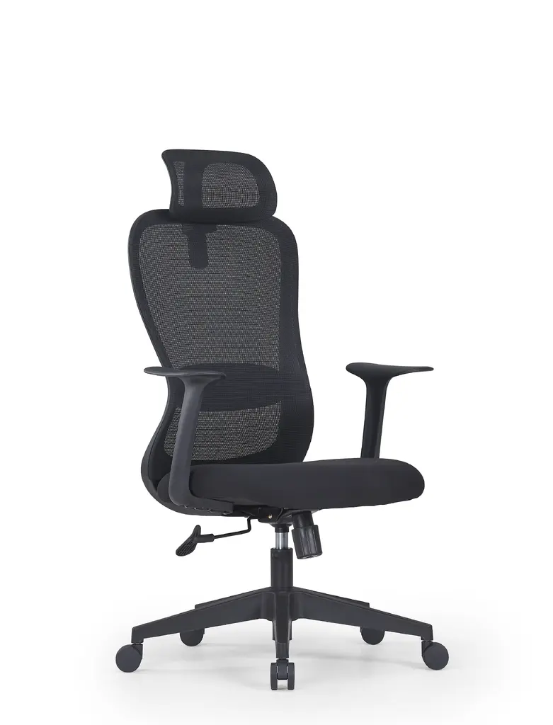 Mateo Black Mesh headrest