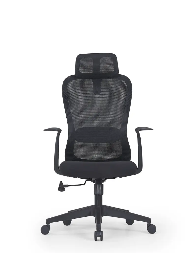 Mateo Black Mesh headrest 