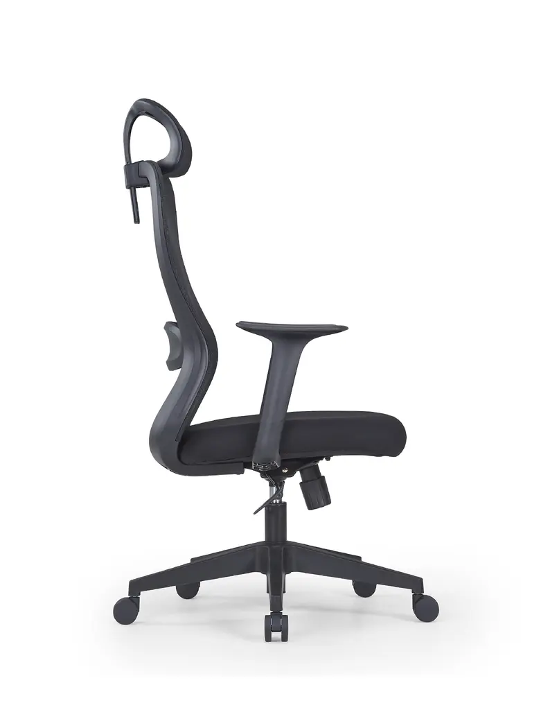 Mateo Black Mesh headrest 