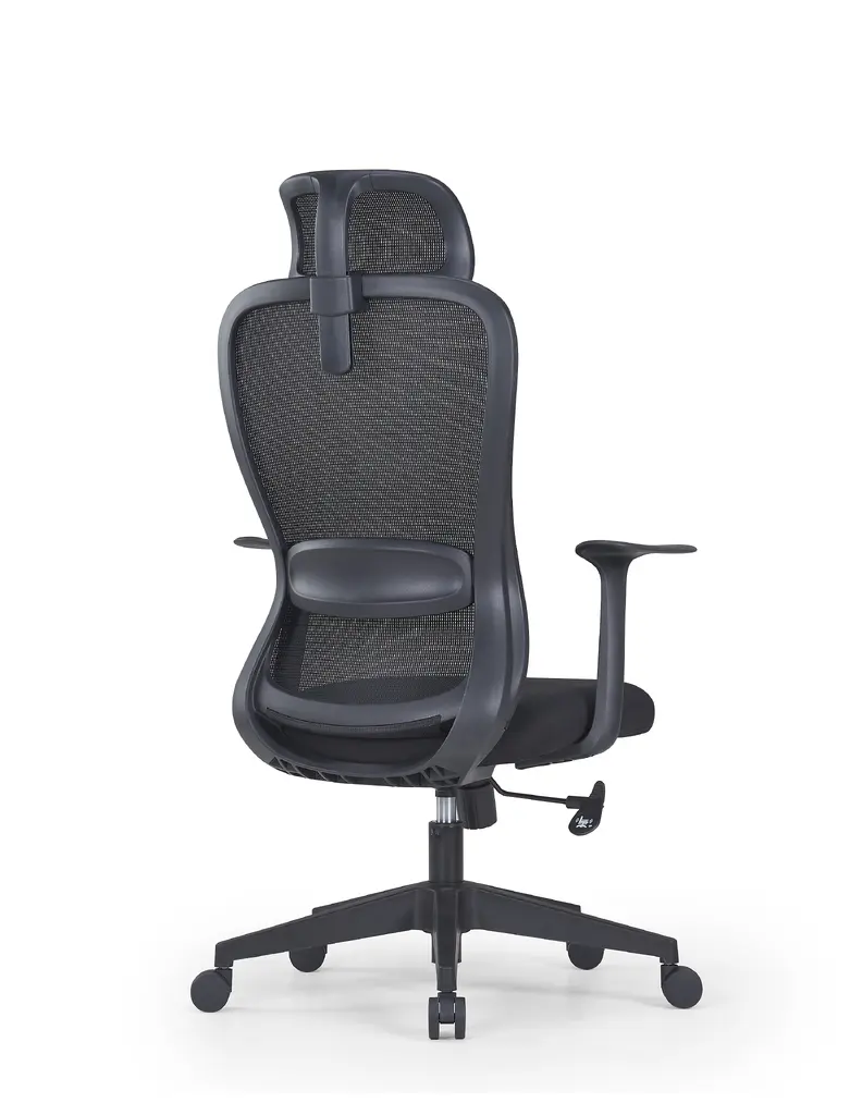 Mateo Black Mesh headrest 