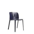 Plis Polypropylene Chair - 4 Legged - Blue image