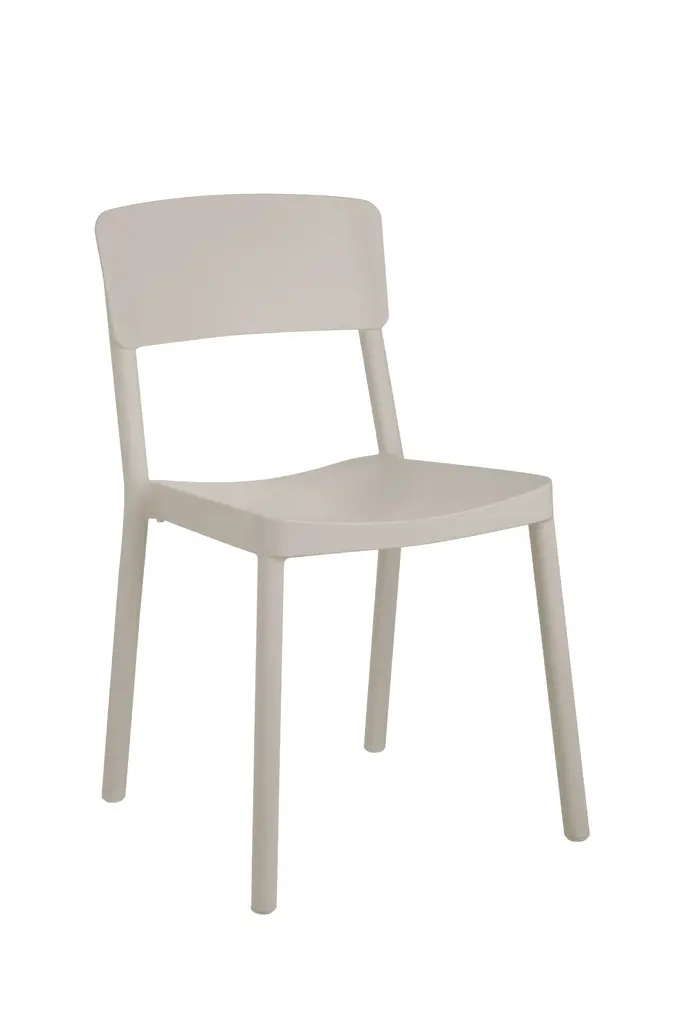 Paris PP Indoor and Outdoor Chair -UV Stabilised - Plastic Beige