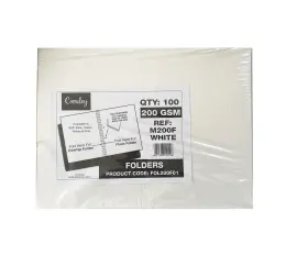 Folders 225x352mm, W176, White