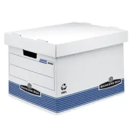 BANKERS BOX FELLOWES Large Storage Box-10 Pack