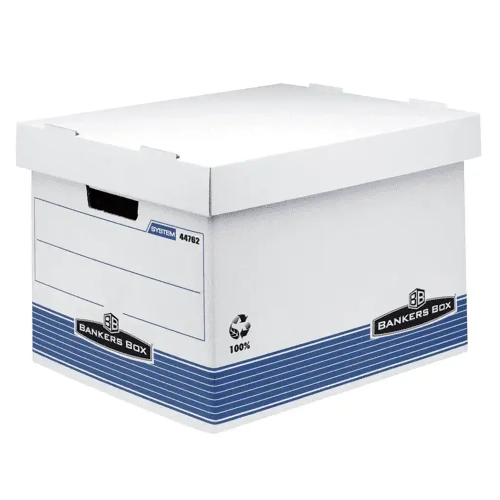 BANKERS BOX FELLOWES Large Storage Box - 2pk