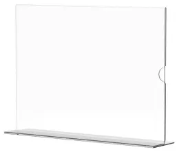 Parrot Menu Holder Acrylic Double Sided A6 Landscape DP0206L-Z (Box 5)