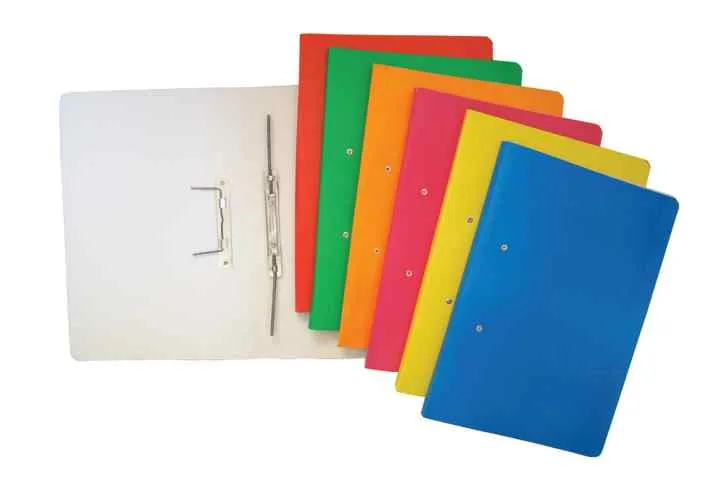 Croxley Accessible Spring Clip File Foolscap Pastel W65FS/ACF1110