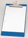 Bantex Clipboard, 220x365mm - Blue image