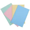 Donau Pastel Folder Foolscap 160gsm Flap and Slit  FOL-8121 (Pack 100) - Pink FOL-8121-07 image