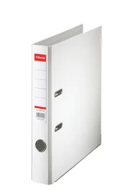 Esselte Polypropylene Mini Leverarch File, A4, 50mm Spine - White